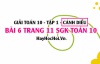 Giải bài 6 trang 11 Toán 10 tập 1 SGK Cánh Diều